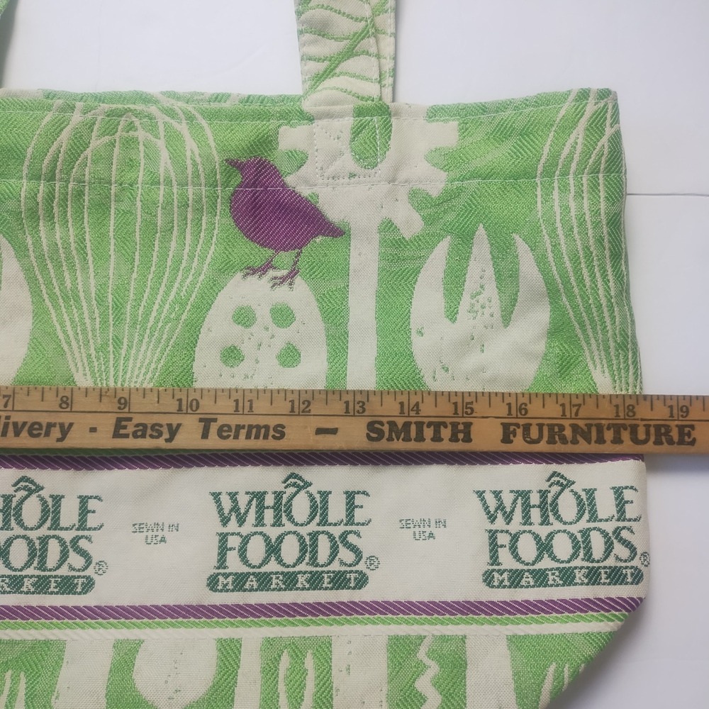 Whole Foods Market Tapestry Tote Bag Made in USA Bags by MAD - Picture 7 of 9